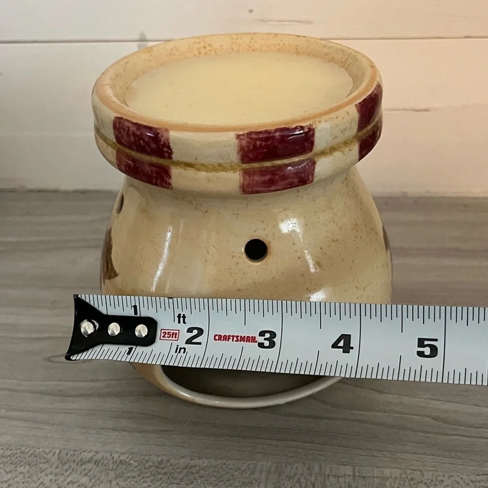 Tart Warmer Country Apple Pattern